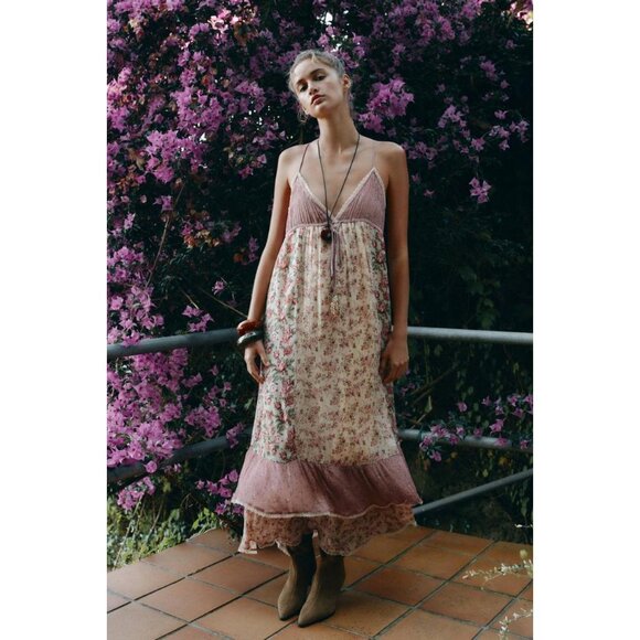 ZARA SPLIT SUEDE KITTEN HEEL BOOTS - Picture 2 of 6